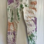 GRLFRND Denim Karolina Tie Dye Mid-Rise Skinny Jeans in Sugar Magnolia Size 25 Photo 7