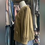 Live a Little LAL 100% linen lagenlook pea coat sweater/jacket. Size Large Photo 3