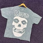 Misfits Big Face Crimson Ghost Horror Punk Band T-Shirt 2XL Photo 2