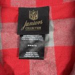 NFL  Juniors Collection San Francisco 49ers Flannel‎ Button Up Top Size M Photo 4
