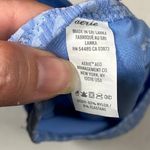 Aerie High Waisted Bikini Bottom Women's Size Medium Blue Textured NWT Photo 4