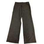 CAbi Size 8 Madeline Metallic Thread Brown Wide Leg Career Trouser Pants #383 Photo 8