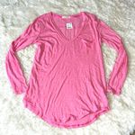 We The Free (FP) V Neck Long Sleeve Tee Color Brightest Orchid Size L NWT Photo 0
