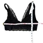 Free People Intimately Lace Bralette Corset Top Women Small Black Photo 2
