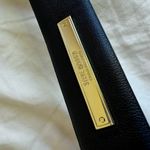 Steve Madden Black and Gold Faux Leather Belt Size Extra Small XS Photo 4