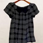 Marc by Marc Jacobs womens signed plaid short sleeve blouse top in silk small Photo 0