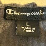 Champion Elite Women's Velour Hoodie Black Colorblock Size L Full Zip Size L Photo 2