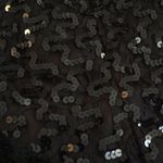 Strapless sequined little black dress Size XS Photo 5