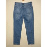 Mott & Bow Mom Jeans women's size 28 x 28 blue high waisted jeans Photo 7