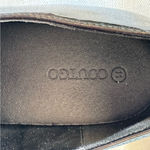 Coutgo Penny Loafers Chunky Block Heels Square Toe Shoes Black 11 NWT Photo 11