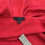 J.Crew NWT Twist Front Poplin Halter top in drapey crepe size M Photo 6