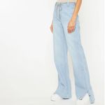 KanCan USA KanCan Winona Ultra High Rise 90’s Flare Boyfriend Snap Jeans Blue Size 27 Photo 1