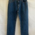 H&M Straight Denim Jeans Women Size 10 Medium Wash Ankle Slit Urban Edgy Modern Photo 0