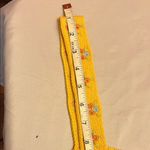 ZARA  Yellow Textured Tank Top with Floral Straps Photo 4