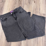 Edikted  Jeans Low-Rise Black Washed Wide-Leg M Photo 2