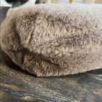 Donna Karan Lawrence Faux Fur Wristlet with Gold Chain Photo 6