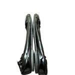 Torry Burch Patent Flat Ballet Black Leather Shoes Size 9Mp Photo 4