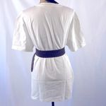 Nasty Gal dress T-shirt oversized white OS NWT (See Measurements) Photo 4