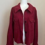 Avec Les Filles  Raspberry Corduroy Cropped Jacket Photo 6