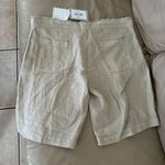 Bermuda 120% Lino women’s drawstring-waist shorts. Size 46/L Photo 12