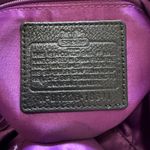 Coach Black Madison Lindsey Leather Tote with Zip Closure and Front Pocket EUC Photo 6