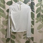 Hem & Thread  White Jeweled Long Sleeve Top Photo 4