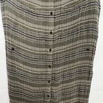 prAna Sleeveless Striped Neutral Shirt Dress Size XS Photo 3