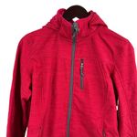 Free Country  Soft Shell Zip Front Jacket Crimson Rose Size Small New Photo 1