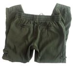 Old Navy Ankle Length Soft Cargo Pants Army Green XS Photo 4