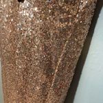 B. Smart  champagne Sequin Gown Photo 5