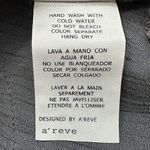 a’reve Wool Blend Gray Ruffle Lace Hemline Tunic Top Size M Photo 11