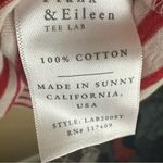 Frank & Eileen Josephine French Tee in White Double Decker Red Size Med Womens Photo 6