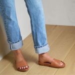 Beek Gallito Leather Slide Sandal in Tan Size 8 Photo 2