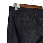 Chico's Jeans Size 8 Platinum Mid Rise Wide Leg Black Wash Denim Trouser Style Photo 4