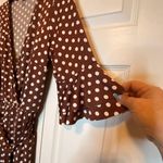 Venus Jumpsuit Polkadot Faux Wrap top Size M Photo 2