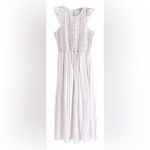 English Factory Smocked Flutter Cap Sleeve Stripes Dress Photo 1