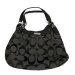 Coach Soho Signature Black Large Hobo Shoulder Bag E1271-F19251 Photo 0