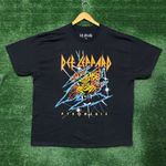 Def Leppard Pyromania Rock Till You Drop Tour 83 Rock Band T-Shirt Size XXL Photo 0