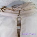 Eloquii New! ‎ Beige cream Long Sleeve Mock Neck keyhole Front Bodysuit Photo 11