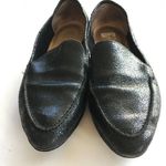 Kate Spade Carima Crackled Metallic Leather Loafer Black Womens Size 8.5… Photo 3