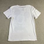 Disney Mickey Mouse T-Shirt White Graphic Tee Cartoon Character Medium Photo 1