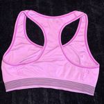 Forever 21 Women’s Large Blue with Black Stripes Racerback Sports Bra - No Padding Photo 2