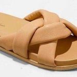 Universal Threads Universal Thread Womens Adley Bow Flip Flop Sandals- Tan/cosette. Size 9.5 Photo 0