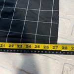 Zac & Rachel Dress Pants Womens 12 Black Windowpane Pull On Ankle Stretch Office Photo 10