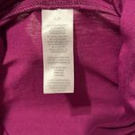Avon sz L raspberry drapy flowy rhinestone embellished front knit top EUC Purple Size L Photo 3