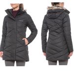 Marmot  Varma 700 Fill Down Quilted Hooded Parka Jacket Charcoal Gray Size Medium Photo 1