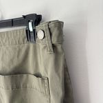 Driftwood Jeans Utility Boyfriend Crop Pant Portofino Green Floral Embroidered Photo 8