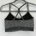 VSX Sport Victoria's Secret Lightly Padded Criss Cross Back Sports‎ Bra M Gray Size M Photo 2