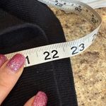 Black knit blouse, crewneck size S/P Photo 3