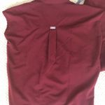 FIGS  Women's Burgundy Straight Leg Pants & Top Set Photo 4